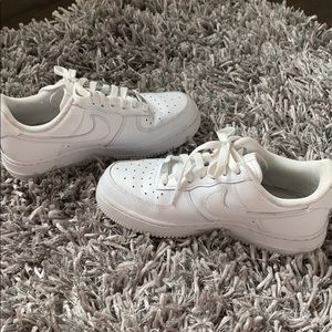 White Air Force ones